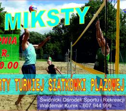 II Otwarty turniej Siatkówki Plażowej...